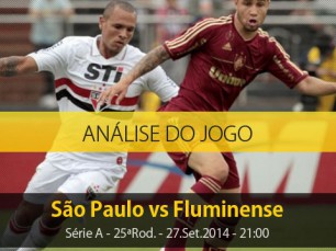 Análise do jogo: São Paulo X Fluminense (27 Setembro 2014)