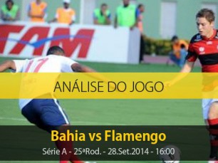 Análise do jogo: Bahia vs Flamengo (28 Setembro 2014)