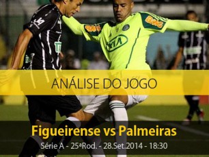 Análise do jogo: Figueirense vs Palmeiras (28 Setembro 2014)