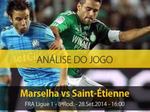 Análise do jogo: Marselha vs Saint-Étienne (28 Setembro 2014)