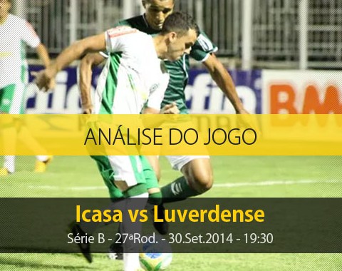Análise do jogo: Icasa vs Luverdense (30 Setembro 2014)