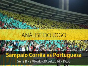 Análise do jogo: Sampaio Corrêa vs Portuguesa (30 Setembro 2014)