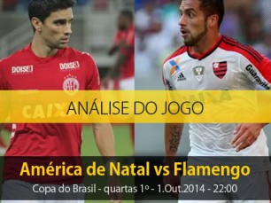 Análise do jogo: América de Natal vs Flamengo (1 Outubro 2014)