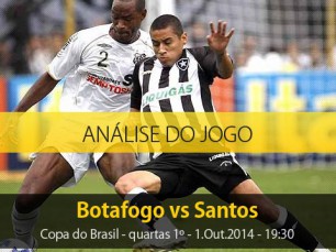 Análise do jogo: Botafogo X Santos (1 Outubro 2014)