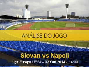 Análise do jogo: Slovan Bratislava vs Napoli (2 Outubro 2014)