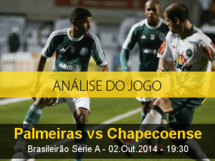 Análise do jogo: Palmeiras vs Chapecoense (2 Outubro 2014)