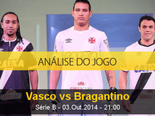 Análise do jogo: Vasco da Gama vs Bragantino (3 Outubro 2014)