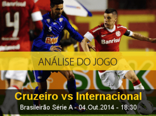Análise do jogo: Cruzeiro vs Internacional (4 Outubro 2014)