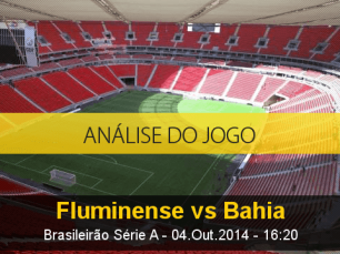 Análise do jogo: Fluminense vs Bahia (4 Outubro 2014)
