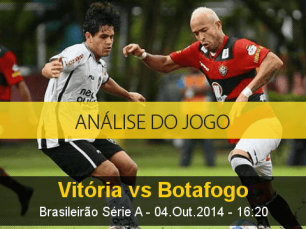 Análise do jogo: Vitória vs Botafogo (4 Outubro 2014)