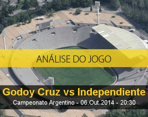 Análise do jogo: Godoy Cruz vs Independiente (6 Outubro 2014)