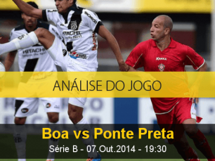Análise do jogo: Boa Esporte vs Ponte Preta (7 Outubro 2014)