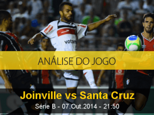 Análise do jogo: Joinville vs Santa Cruz (7 Outubro 2014)