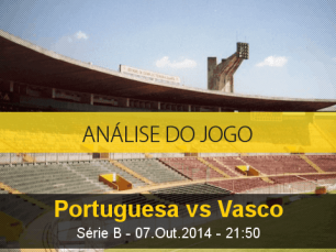 Análise do jogo: Portuguesa vs Vasco (7 Outubro 2014)