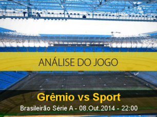 Análise do jogo: Grêmio vs Sport (8 Outubro 2014)