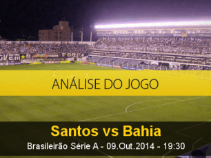 Análise do jogo: Santos vs Bahia (9 Outubro 2014)