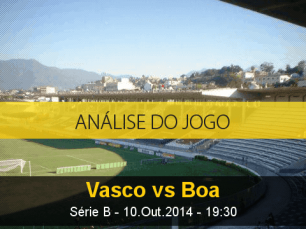 Análise do jogo: Vasco vs Boa Esporte (10 Outubro 2014)