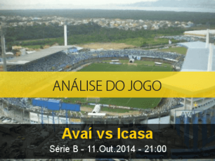 Análise do jogo: Avaí X Icasa (11 Outubro 2014)