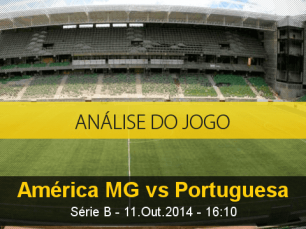 Análise do jogo: América Mineiro X Portuguesa (11 Outubro 2014)