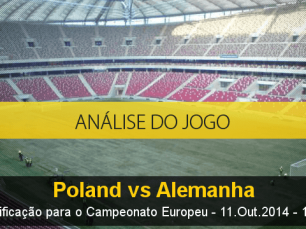 Análise do jogo: Polônia X Alemanha (11 Outubro 2014)