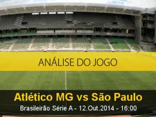 Análise do jogo: Atlético Mineiro vs São Paulo (12 Outubro 2014)