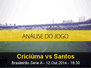 Análise do jogo: Criciúma vs Santos (12 Outubro 2014)