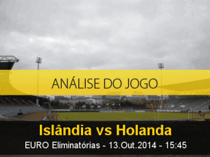 Análise do jogo: Islândia vs Holanda (13 Outubro 2014)