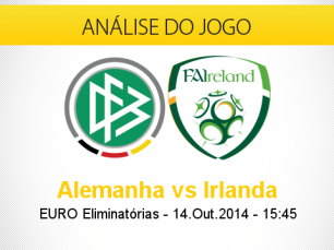 Análise do jogo: Alemanha vs Irlanda (14 Outubro 2014)