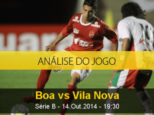 Análise do jogo: Boa Esporte vs Vila Nova (14 Outubro 2014)