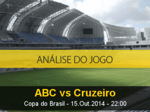 Análise do jogo: ABC vs Cruzeiro (15 Outubro 2014)