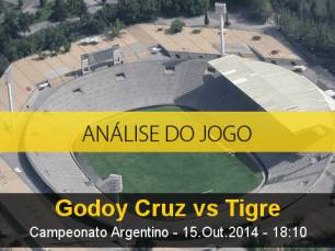 Análise do jogo: Godoy Cruz vs Tigre (15 Outubro 2014)