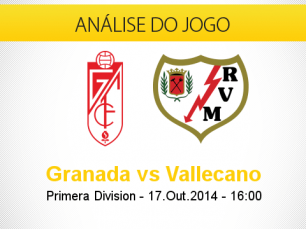Análise do jogo: Granada X Rayo Vallecano (17 Outubro 2014)