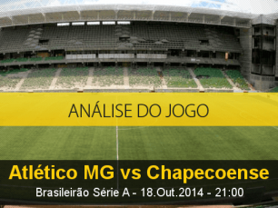Análise do jogo: Atlético Mineiro vs Chapecoense (18 Outubro 2014)