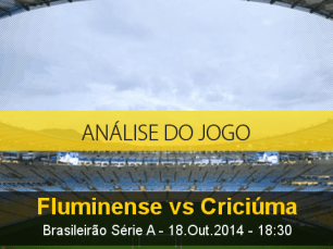 Análise do jogo: Fluminense vs Criciúma (18 Outubro 2014)