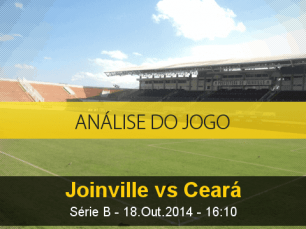 Análise do jogo: Joinville vs Ceará (18 Outubro 2014)