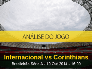 Análise do jogo: Internacional vs Corinthians (19 Outubro 2014)