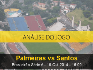Análise do jogo: Palmeiras vs Santos (19 Outubro 2014)