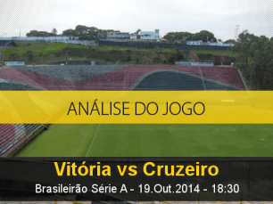 Análise do jogo: Vitória vs Cruzeiro (19 Outubro 2014)