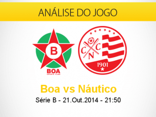 Análise do jogo: Boa Esporte X Náutico (21 Outubro 2014)