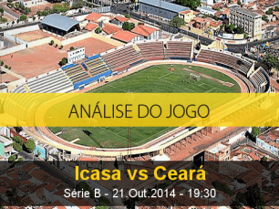 Análise do jogo: Icasa X Ceará (21 Outubro 2014)