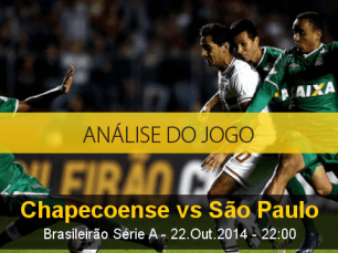 Análise do jogo: Chapecoense X São Paulo (22 Outubro 2014)