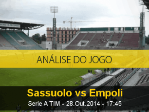 Análise do jogo: Sassuolo X Empoli (28 Outubro 2014)