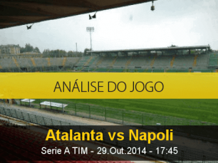 Análise do jogo: Atalanta X Napoli (29 Outubro 2014)