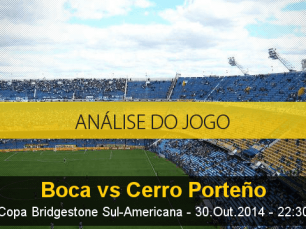 Análise do jogo: Boca Juniors X Cerro Porteño (30 Outubro 2014)