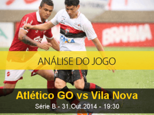 Análise do jogo: Atlético Goianiense X Vila Nova (31 Outubro 2014)