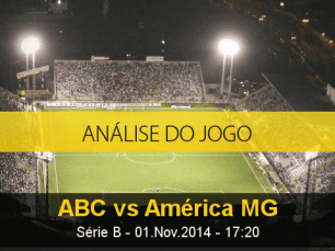 Análise do jogo: ABC X América Mineiro (1 Novembro 2014)