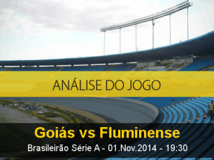 Análise do jogo: Goiás X Fluminense (1 Novembro 2014)