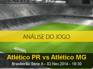 Análise do jogo: Atlético Paranaense X Atlético Mineiro (2 Novembro 2014)