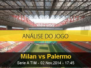 Análise do jogo: Milan X Palermo (2 Novembro 2014)