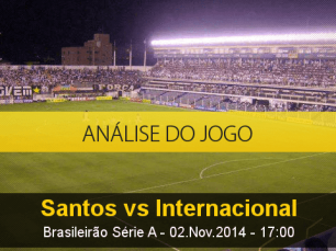 Análise do jogo: Santos X Internacional (2 Novembro 2014)